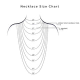 Long Vertical Bar Necklace