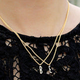 Initial Pendant Necklace