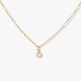 Clear Crystal Drop Necklace